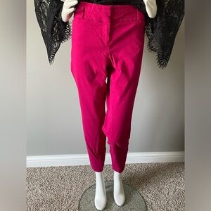 Raspberry The Limited Exact Stretch Women's Ankle Dress Pants Size 14